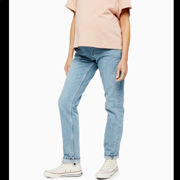 Topshop MATERNITY Denim - Topshop Maternity Mom Jeans UK 8 / US 4